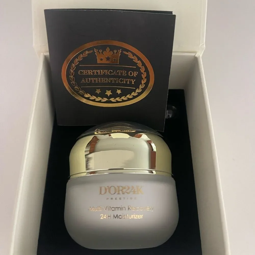 $195 Multi-Vitamin Recovery 24H Night & Day Moisturizer D’OR24K NEW